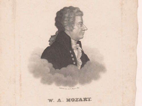 Portrait of Mozart courtesy of the Rijksmuseum