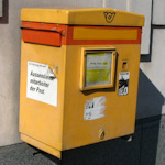 Austrian postbox