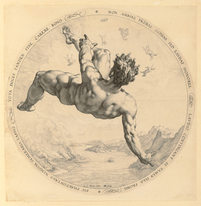 A Hendrick Goltzius engraving