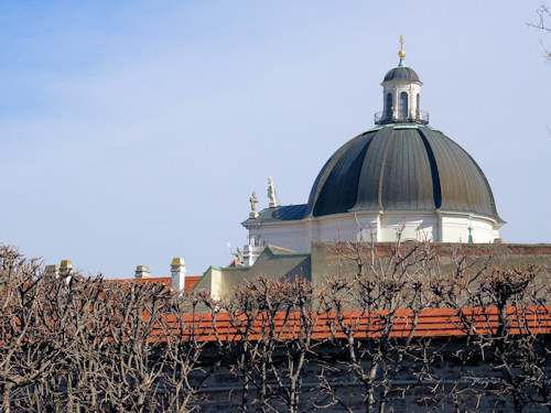 View of the Salesian church dome