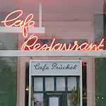 Café Prückel sign