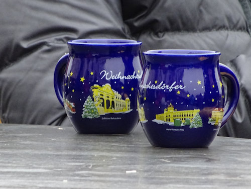 Christmas punch mugs