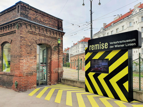 Entrance to the Museum Remise