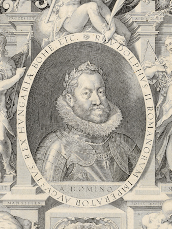1602 picture of Emperor Rudolf II