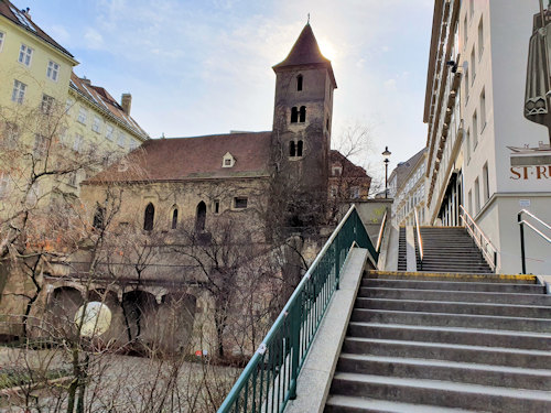 Ruprechtskirche and steps