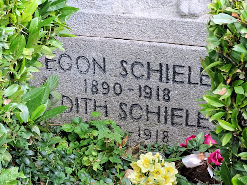 Egon Schiele's grave