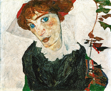 Portrait by Egon Schiele