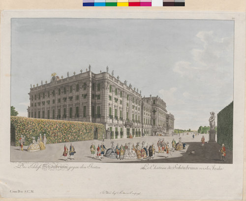 1782 picture of Schönbrunn