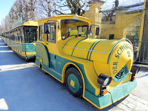 A small zoo train