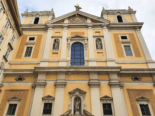 West side of the Schottenkirche