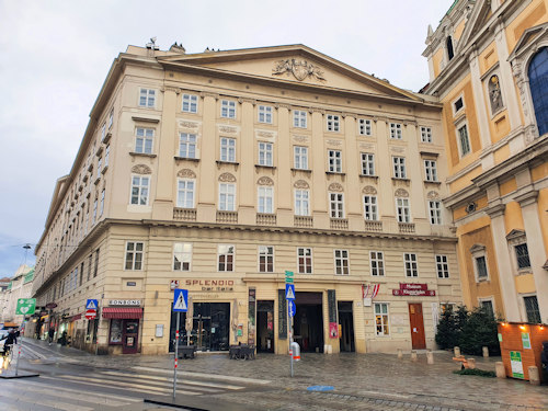 Freyung entrance to the Schottenstift Abbey