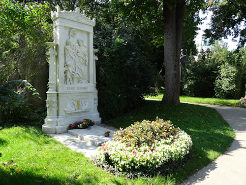 Schubert's grave