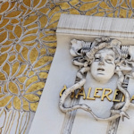 Secession inscription above door