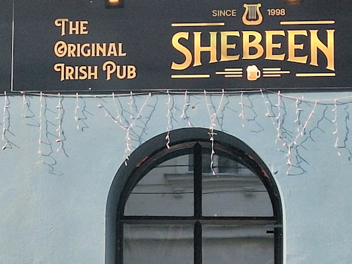 Pub signage