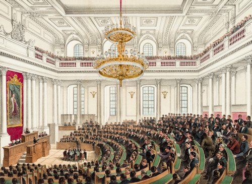 Arena of the Spanish Riding School in 1848