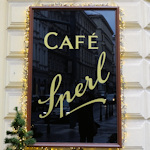 Cafe Sperl sign