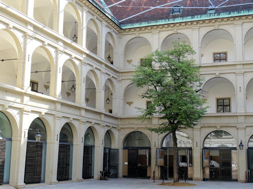 Stables and tack room