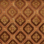 Inlaid wooden desk surface