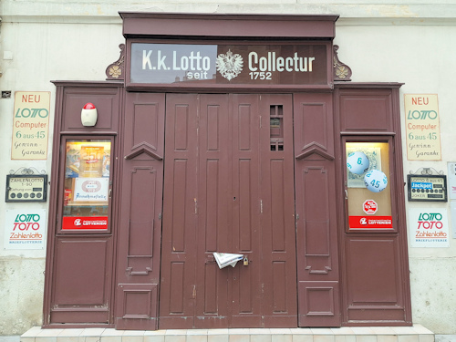 Old lottery service point