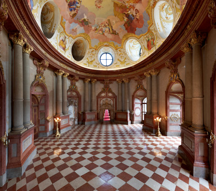 Marble Hall in the Baroque wing of Stift Klosterneuburg