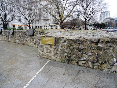 Old wall at Stubentor