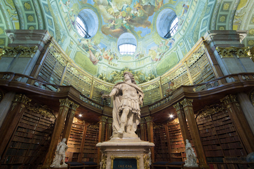 The Prunksaal of the National Library