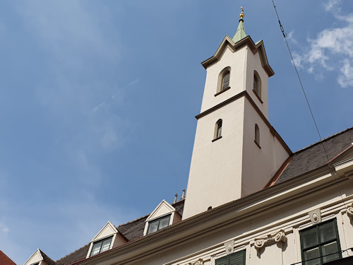 Church tower of the Deutschordenshaus