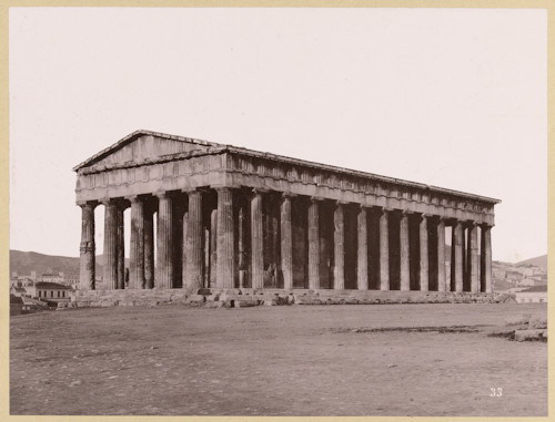 The original Theseus Temple in Greece