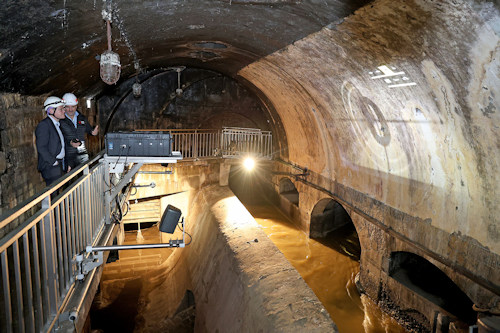 Inside the Vienna sewers