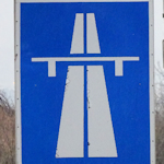 Austrian motorway sign