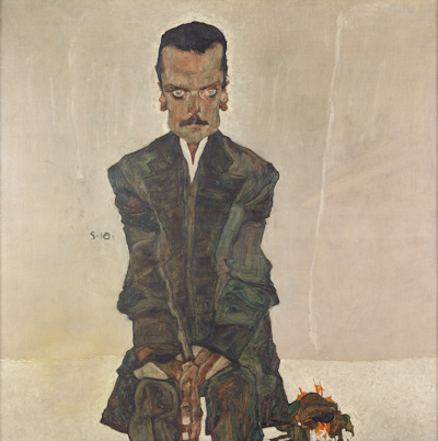Egon Schiele portrait