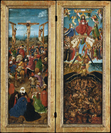 The Crucifixion; The Last Judgment
