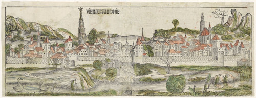 View of Vienna in 1493