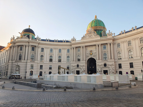 Michaelerplatz at dawn