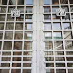 Entrance to the Postsparkasse building