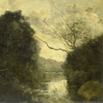 Part of a 19th-century landscape