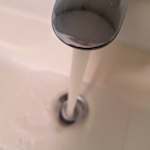 A running tap