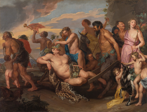 The Bacchanal painting by Michaelina Wautier