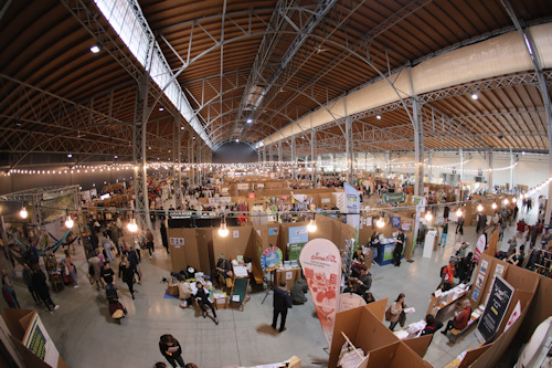 The WeFair fair in the Marx Halle