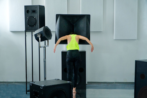 Still from Blackboxed Voices performance