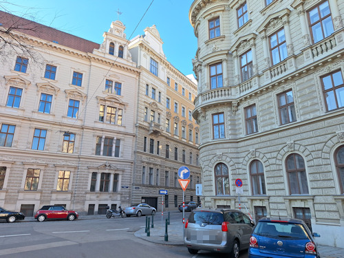 A corner of Roosevelt Platz